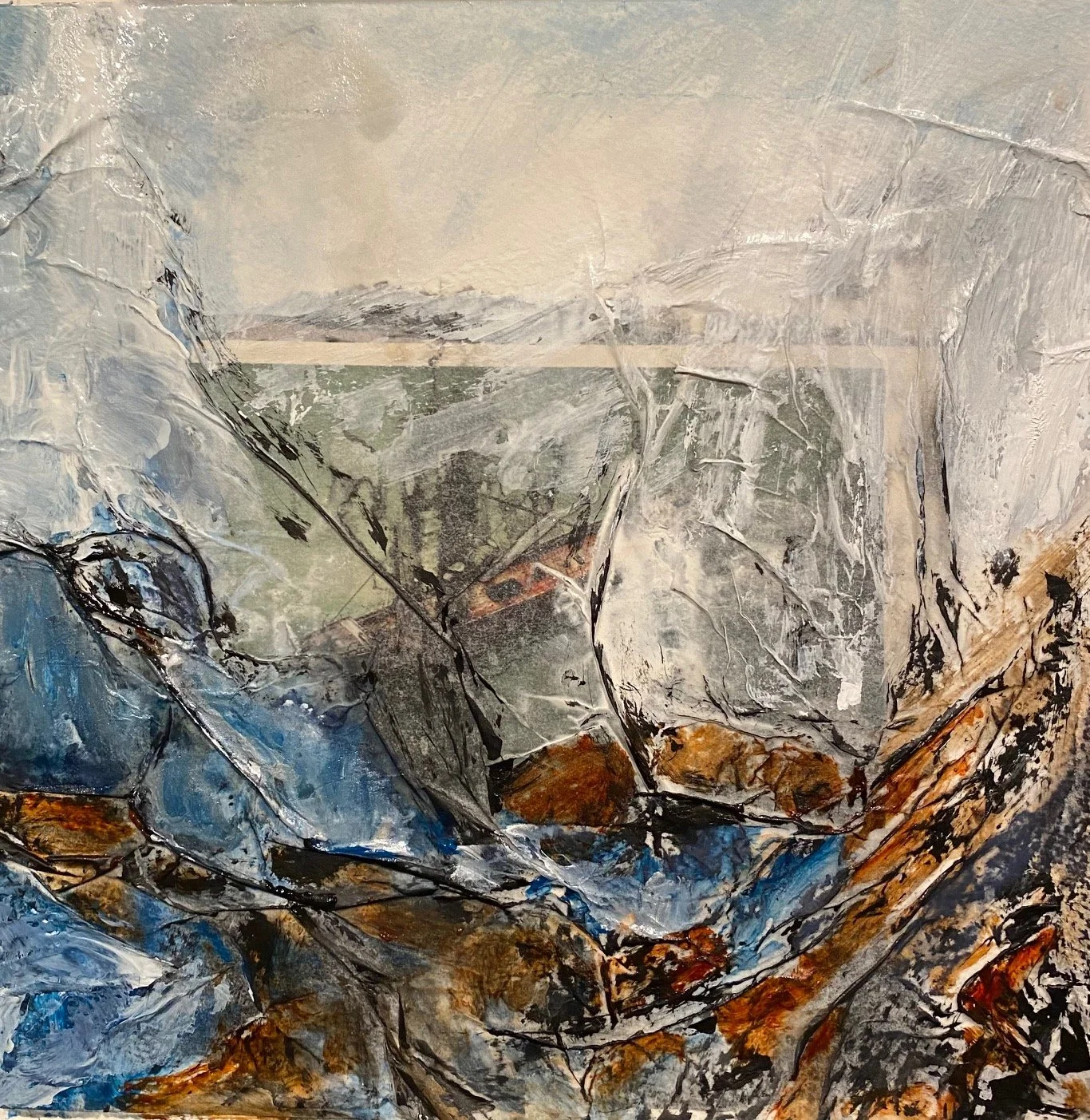 "Current Resting Place"
8" x 8" 
$100