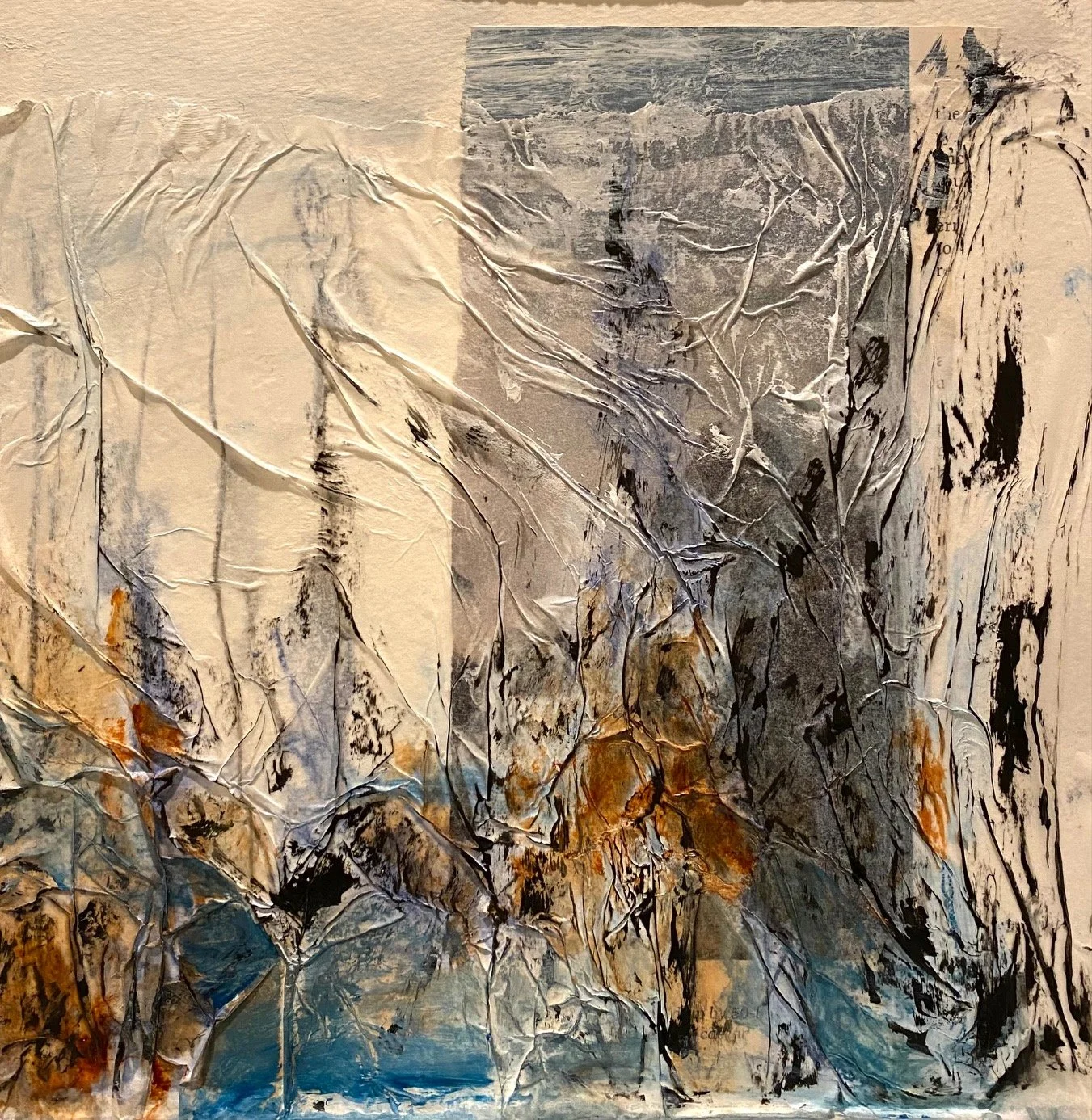 "Cascading Over Rocks"
8" x 8"
$100