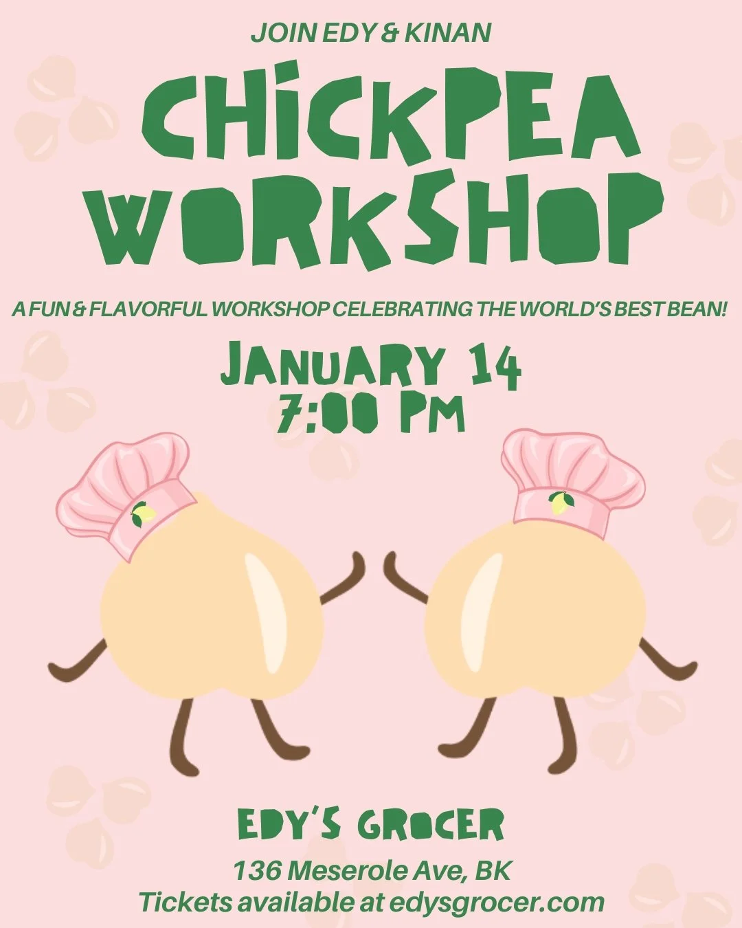 Chickpea Workshop!
