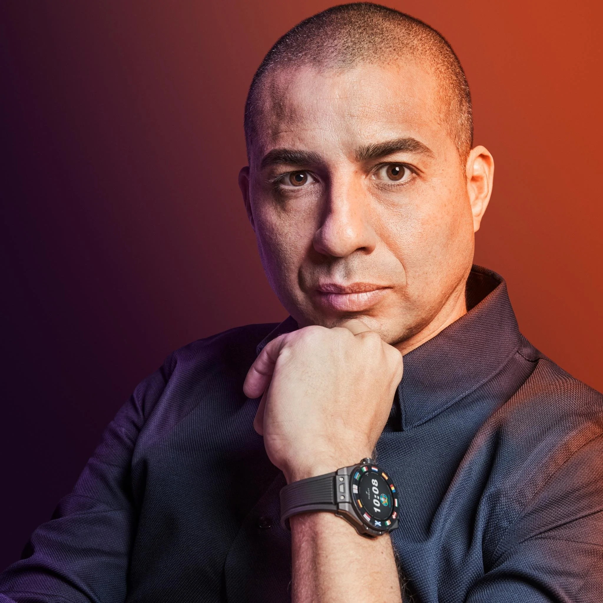 SHARING WITH DAVID TREZEGUET