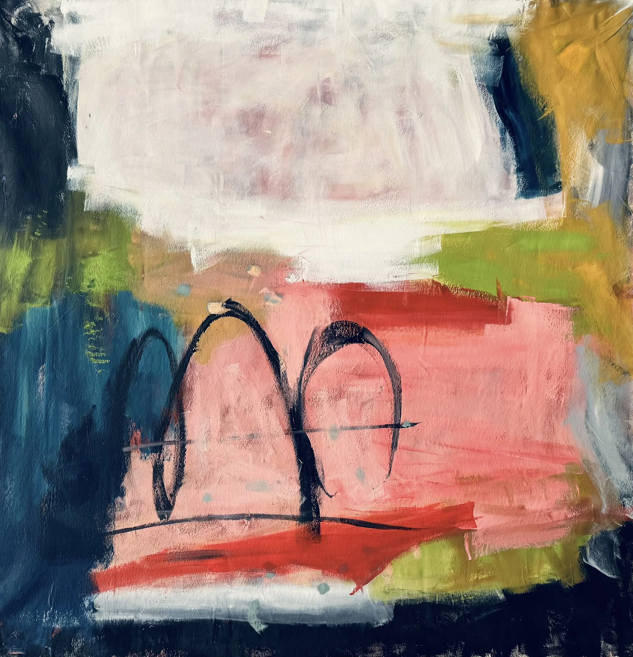 WHIRL OF EMOTIONS   76 x 76