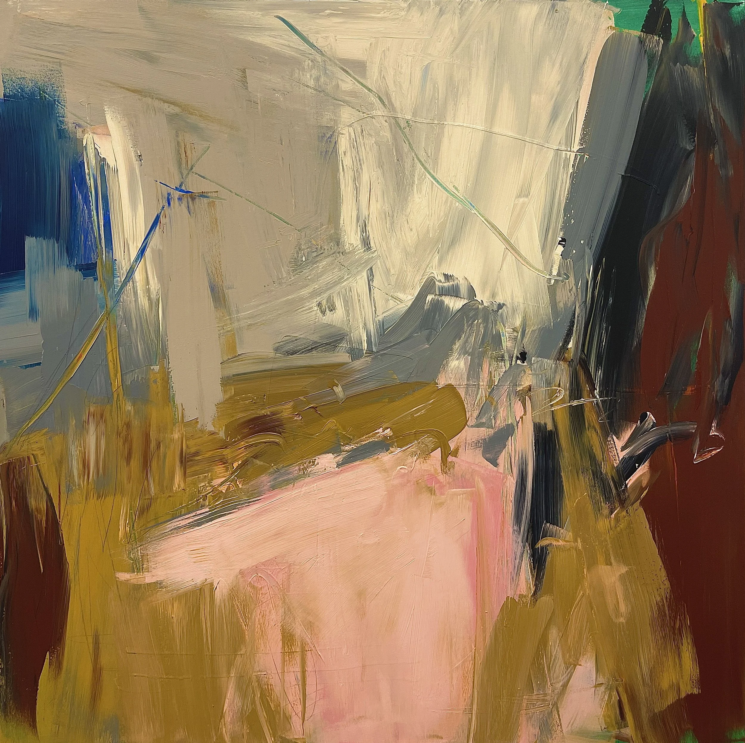 UNYIELDING DAWN  48 x 48 