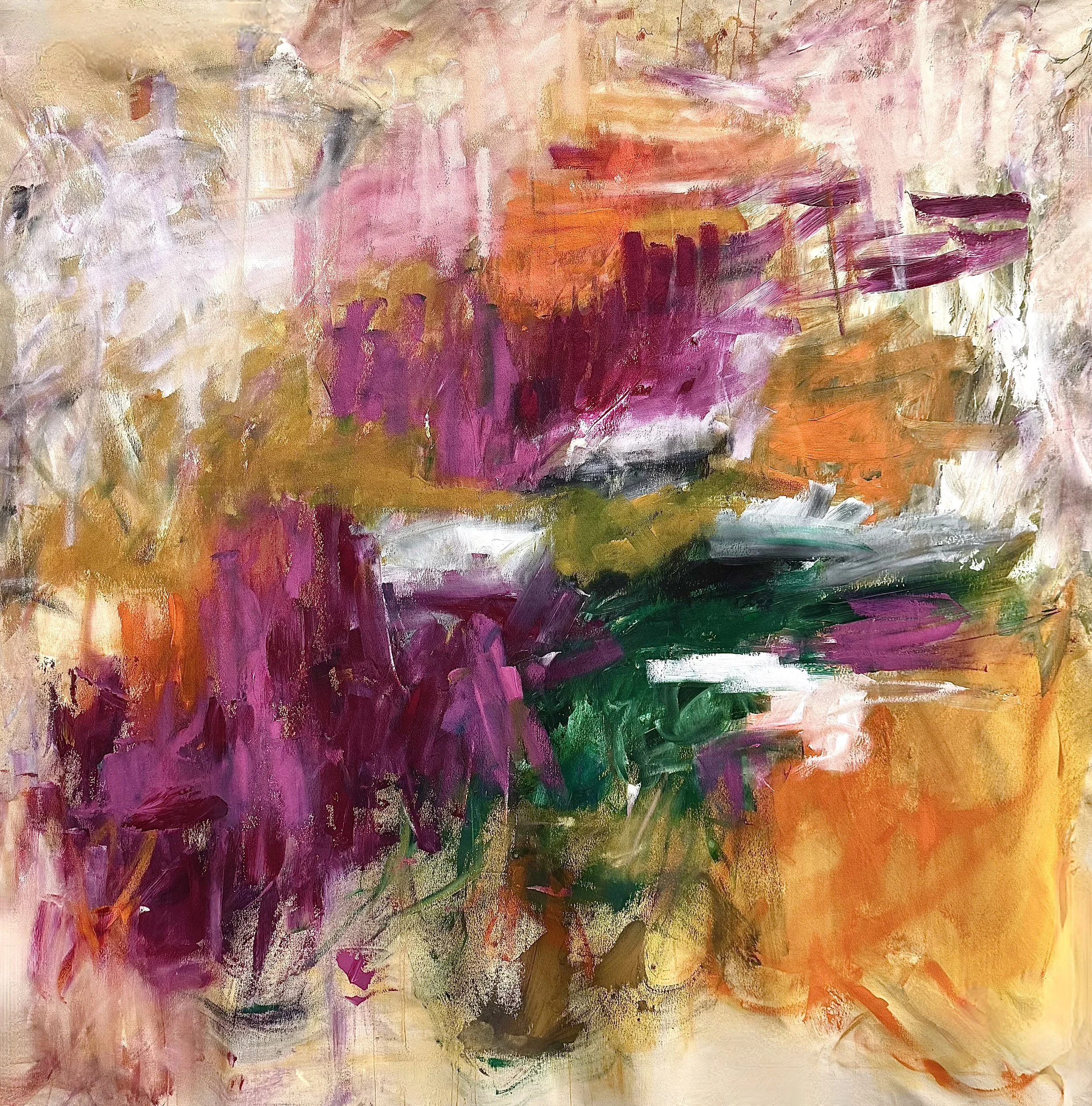 MAGENTA MILES   76 x 76