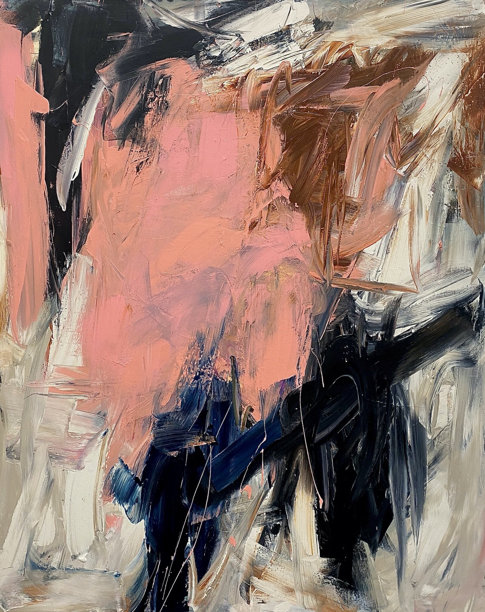 AT THE EDGE,
2020,
acrylic & marker on canvas,
60 x 48"