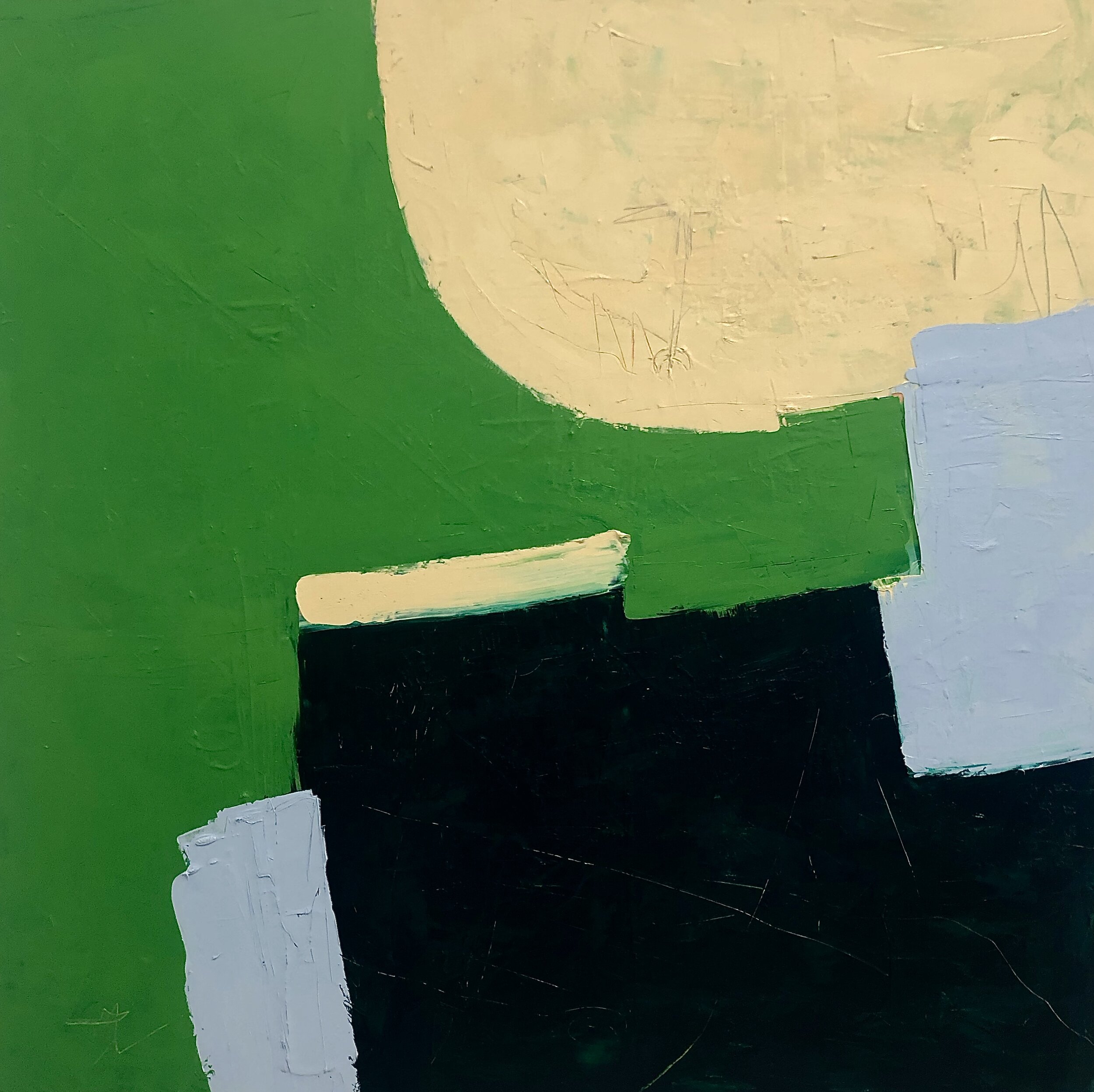 9TH FAIRWAY,
2018,
oil on canvas,
54 x 54"