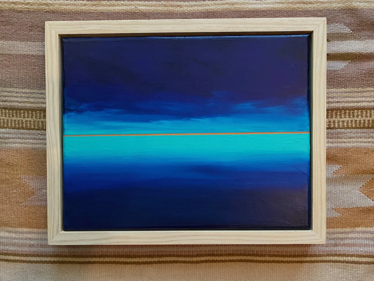 Eva-Glock-11x14 Framed-Aqua Horizon.jpeg
