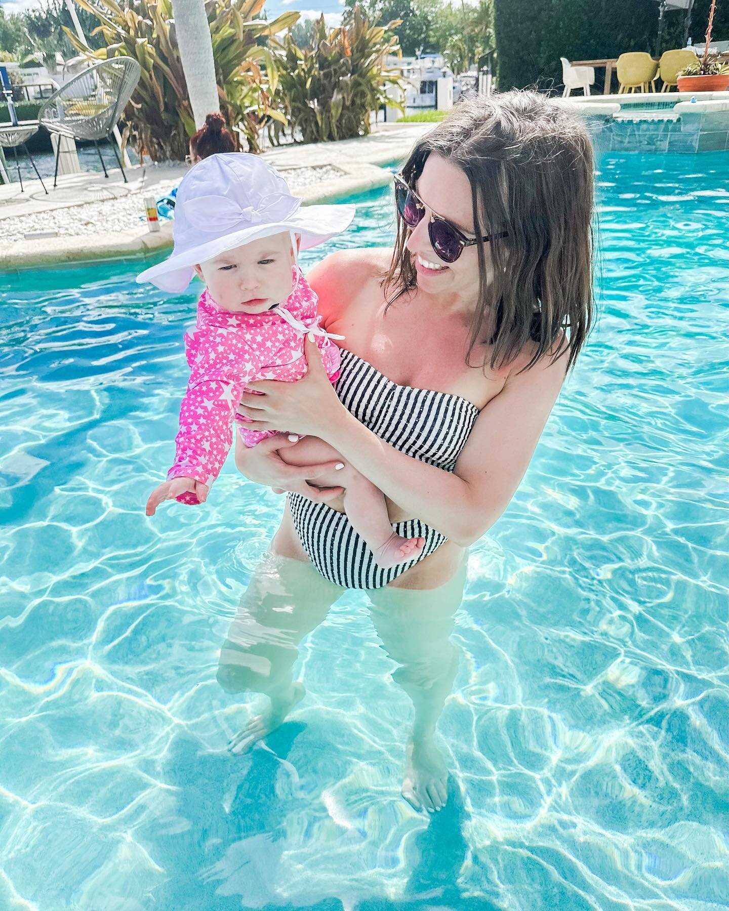 8 months 👧 + 16 weeks 👦 

Celebrating so many things this week + I feel like one lucky mama!

#vacation #babysfirstvacation #2under2club #momlife #momanddaughter #motherhoodunplugged #pregnancy #secondpregnancyjourney #poolday #florida