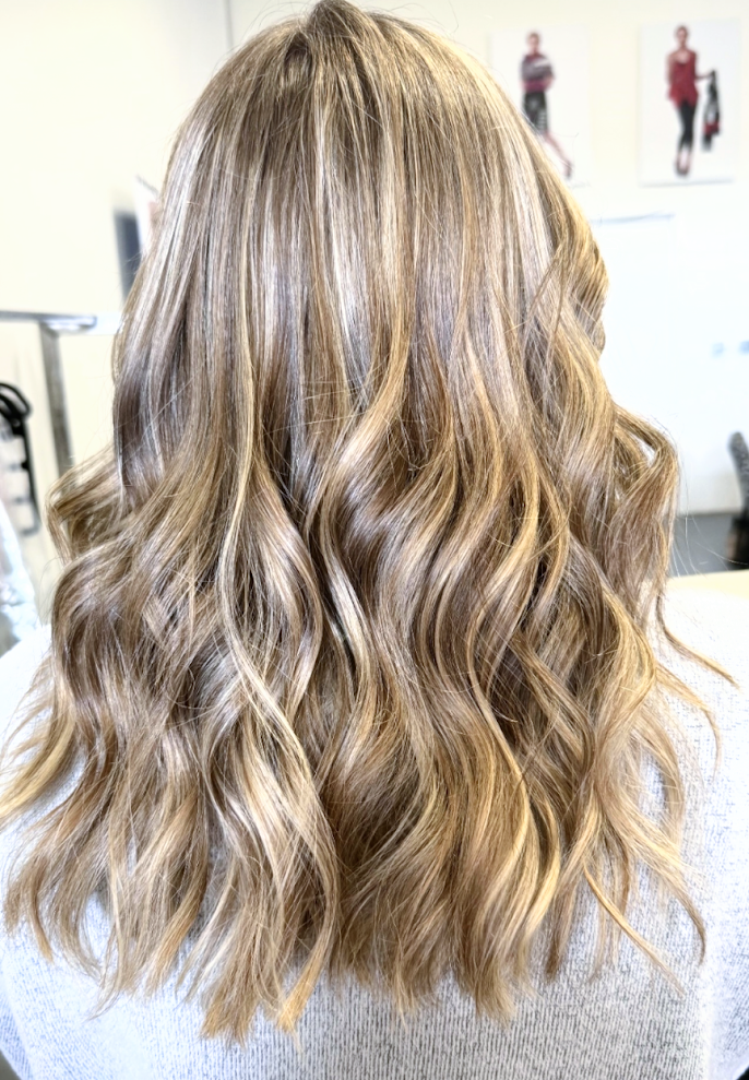 Beachy Waves and Highlights