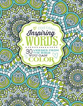 "Inspiring Words: 30 Bible Verses" by Zondervan