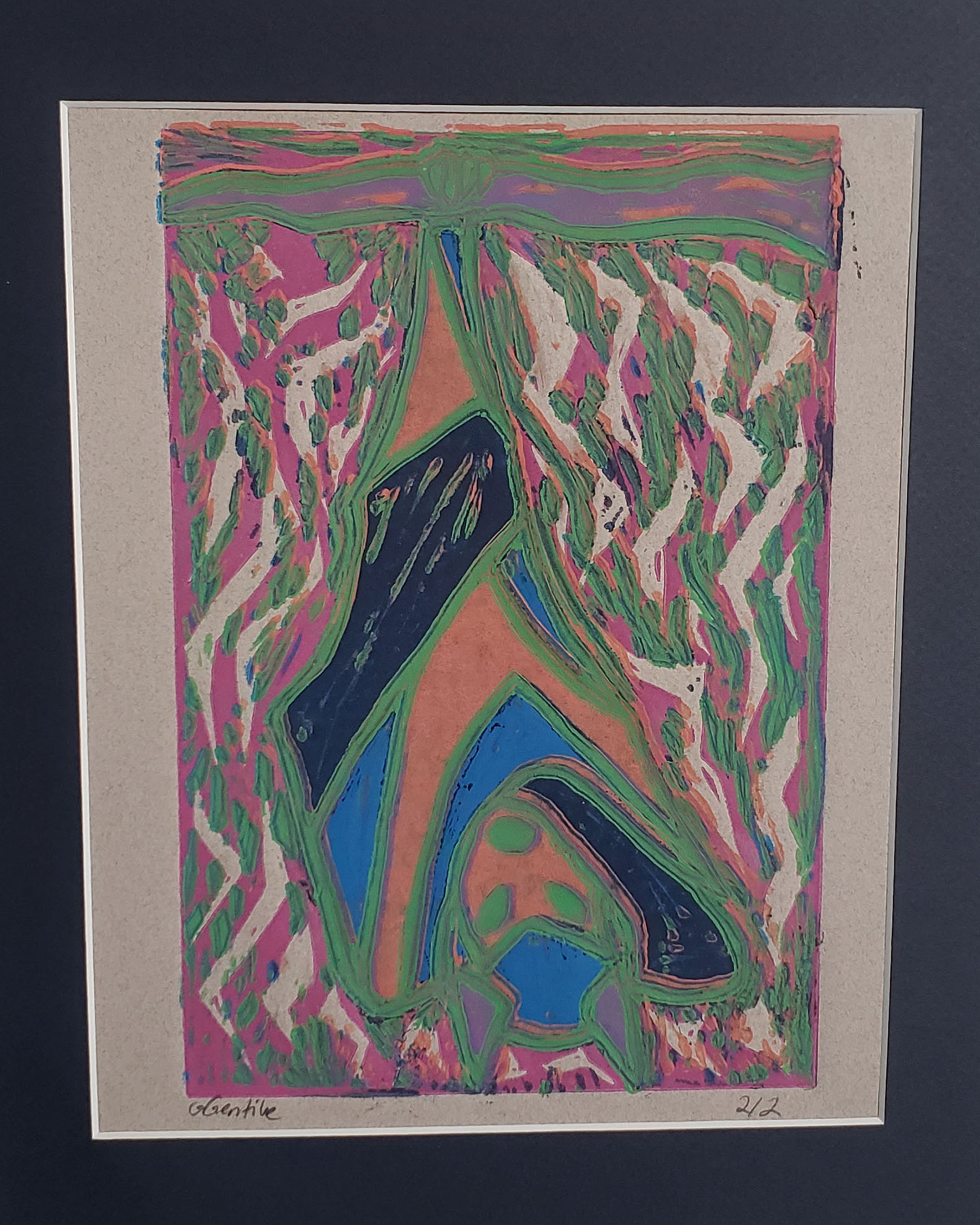 Pastel Bat
Linoleum Block Color Reduction
2018