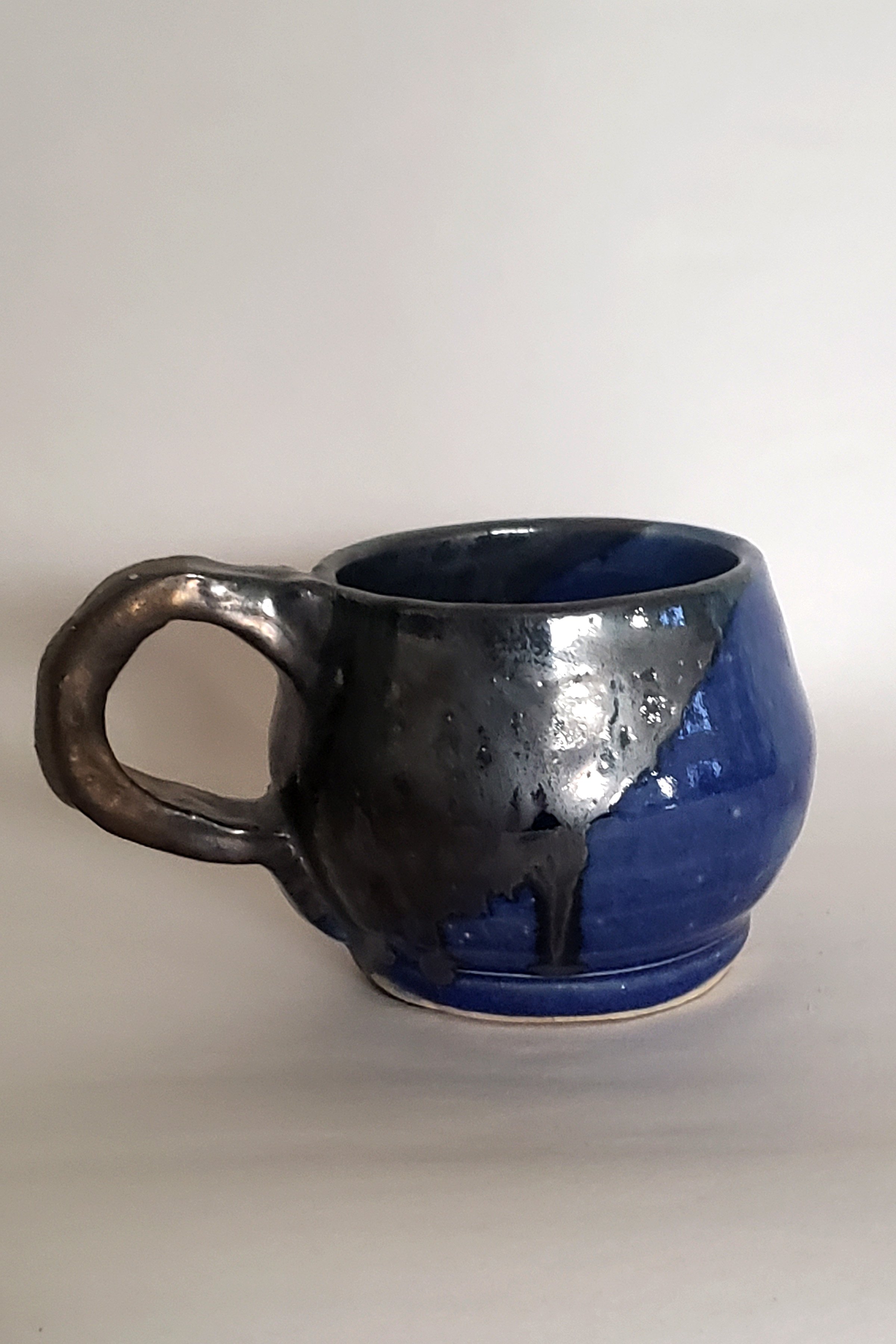 Gold and Blue Mug
Stoneware