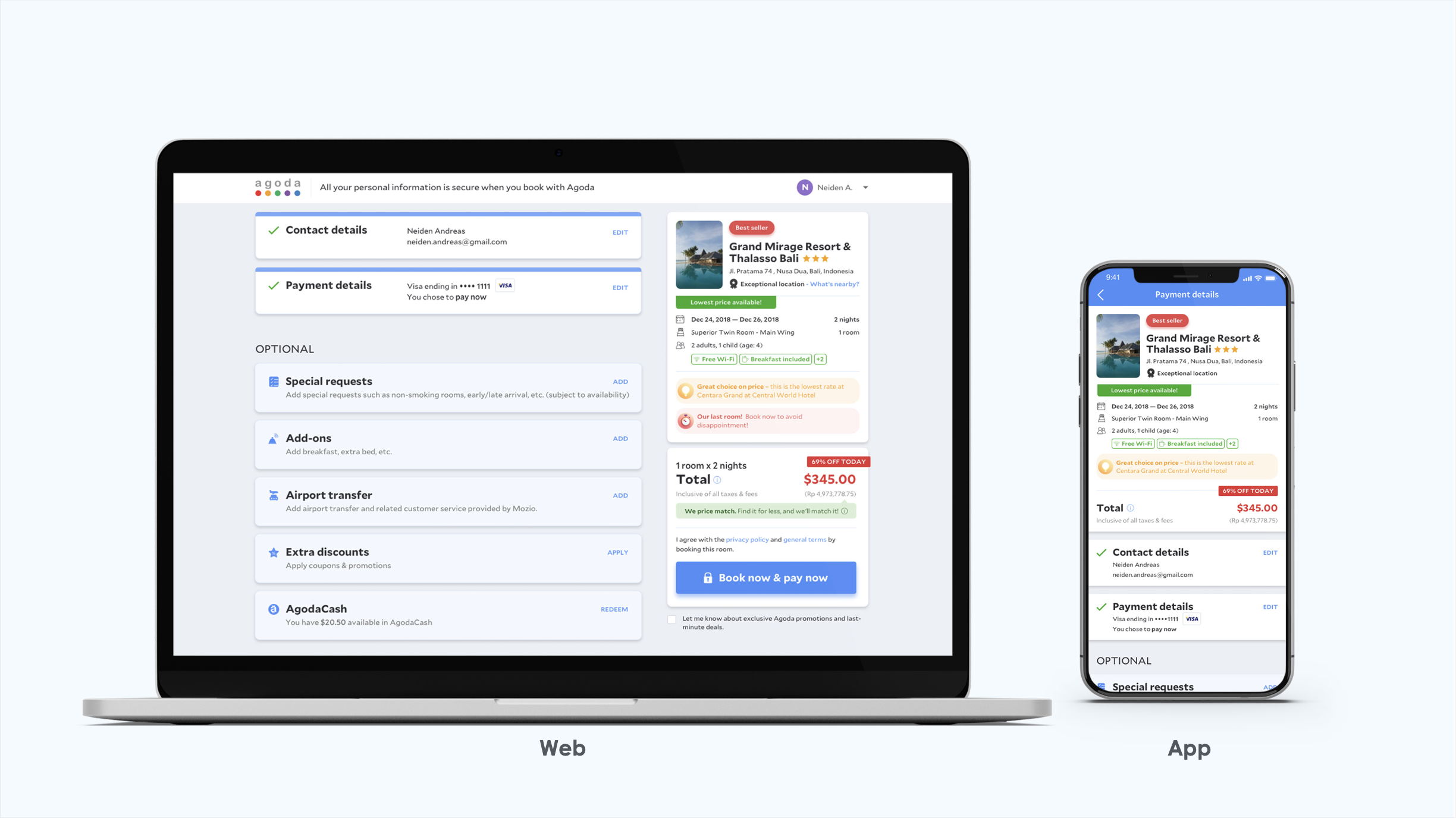 Streamlining Agoda’s Booking Form