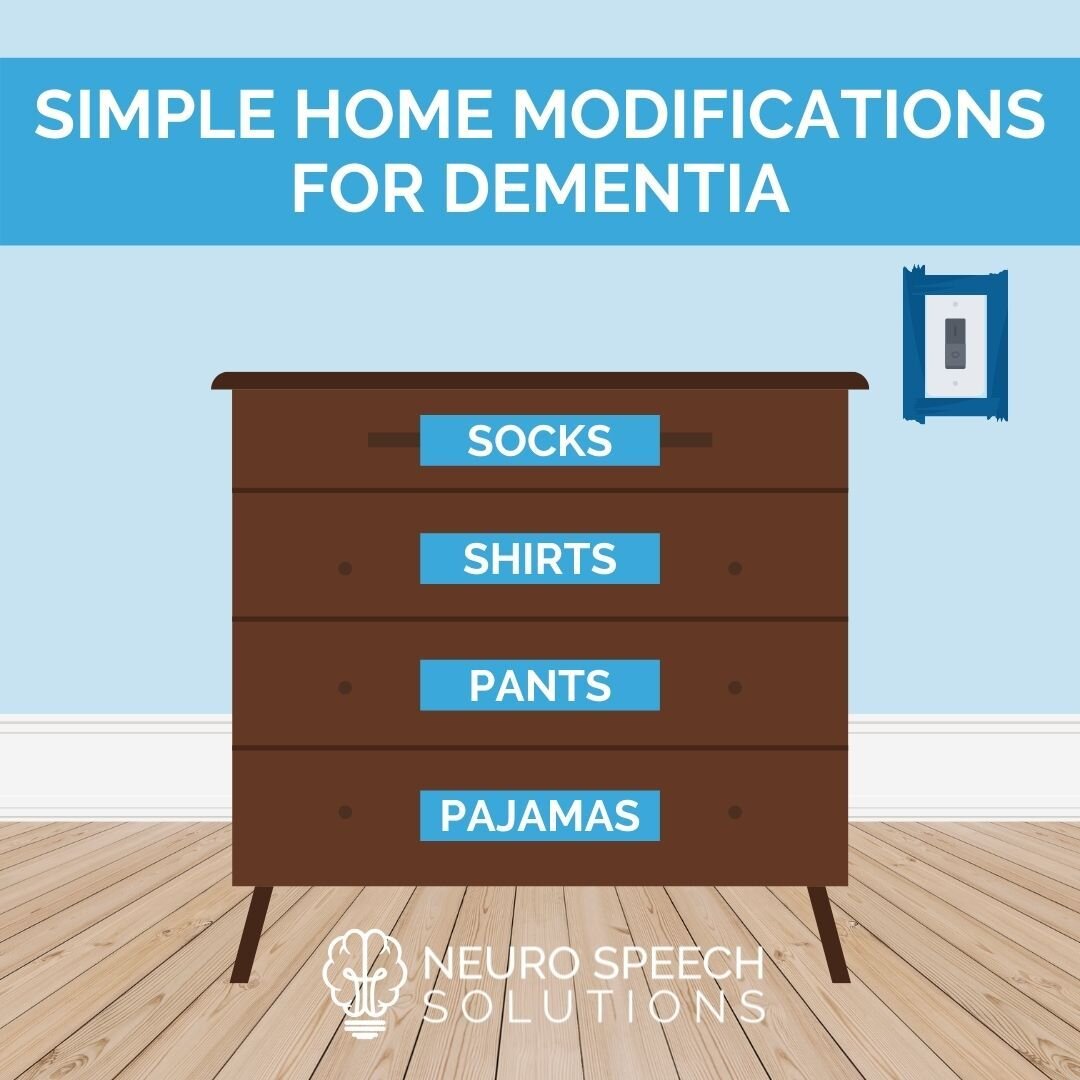 Send this blog post to all of the dementia caregivers you work with! 📣

During my first few sessions with a new client with dementia, I always start with education and home modifications to support memory and safety!

In my latest blog post I outlin