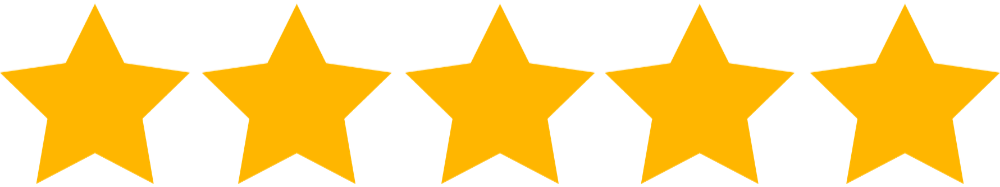 5 yellow stars