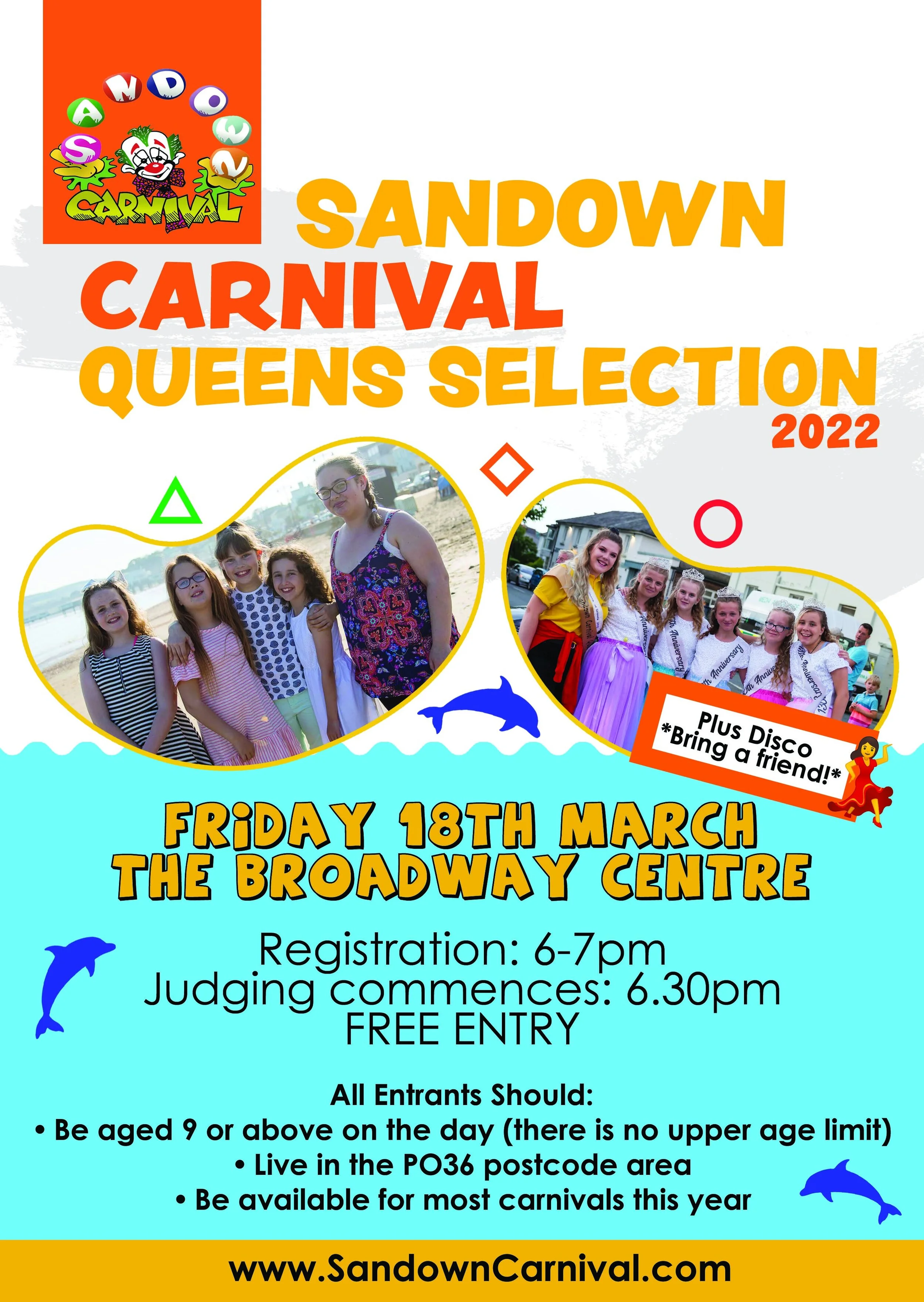 Sandown Carnival Queens Selection 2022 — Sandown Carnival