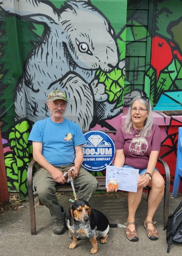 Graduation for Introduction to Brew Dogs Class