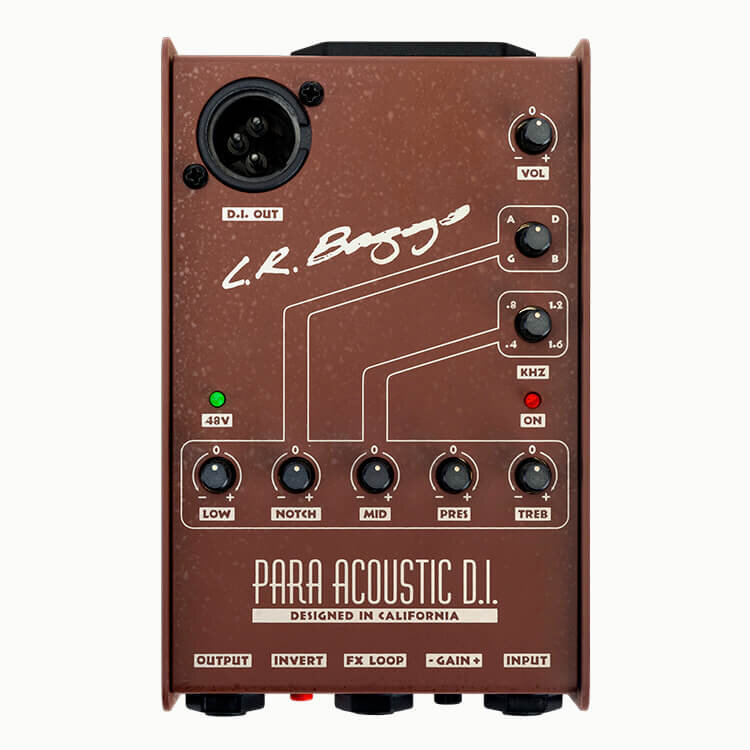 Para DI Akustik Di Box & Preamp Mit 5-band EQ