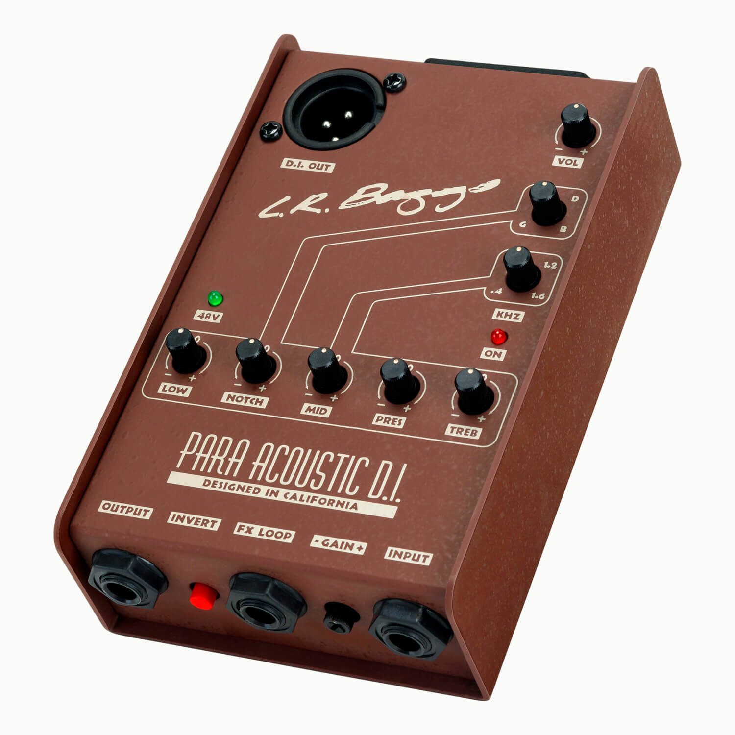 Para DI Akustikgitarre Preamp + Di