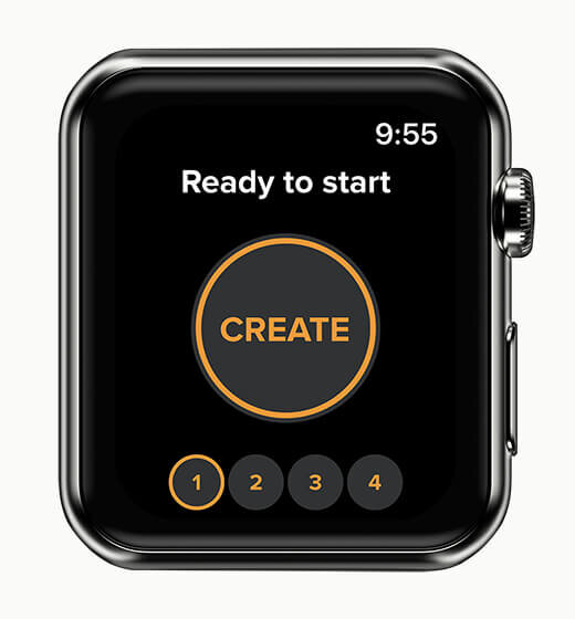 AcousticLive on Apple Watch – Voiceprint Creation