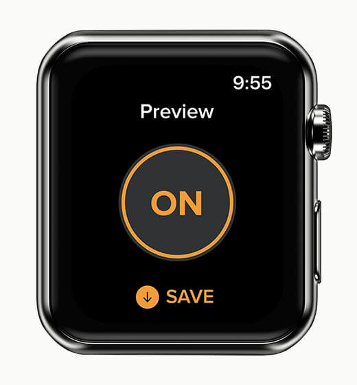 AcousticLive App – Apple Watch Preview Voiceprint