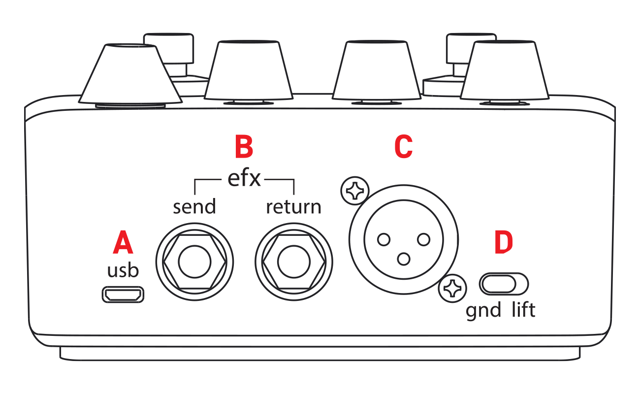 Voiceprint DI Back View