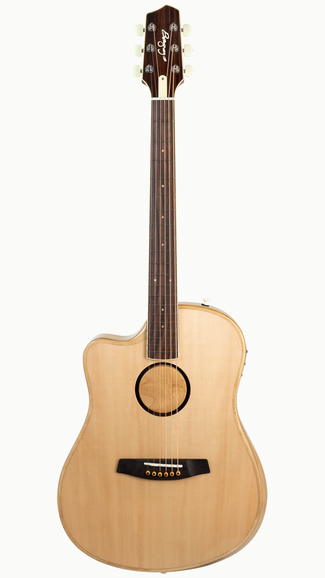 AEG-1 Acoustic Electric Guitar Lefty in Natural Engelmann Spruce