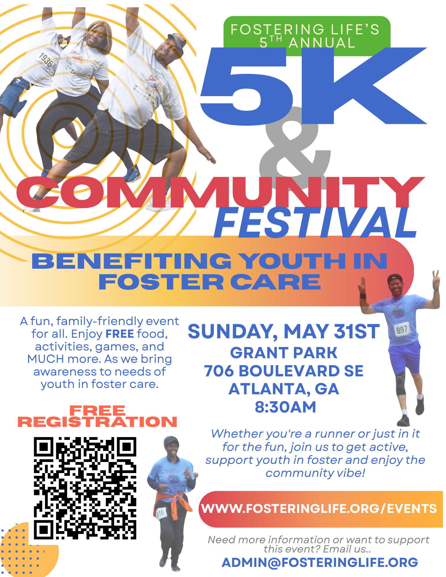 Fostering LIFE 5K and Festival 