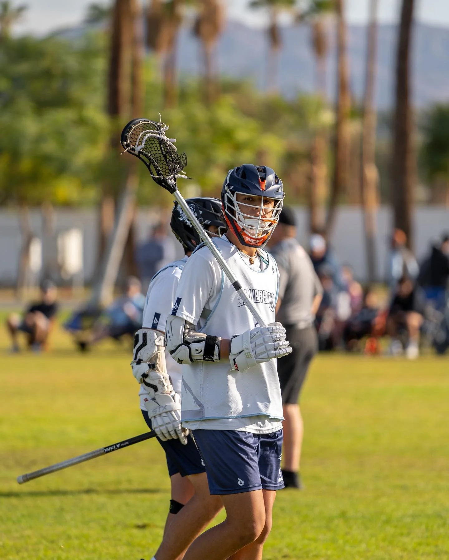 What up guys 🫡 Blessing y&rsquo;all with a final look of our old uniforms we rocked, way back last year at @sandstormlacrosse &hellip; 

Let&rsquo;s conquer the next couple of days as we make our way back out to Palm Springs 

#silverbacks #silverba