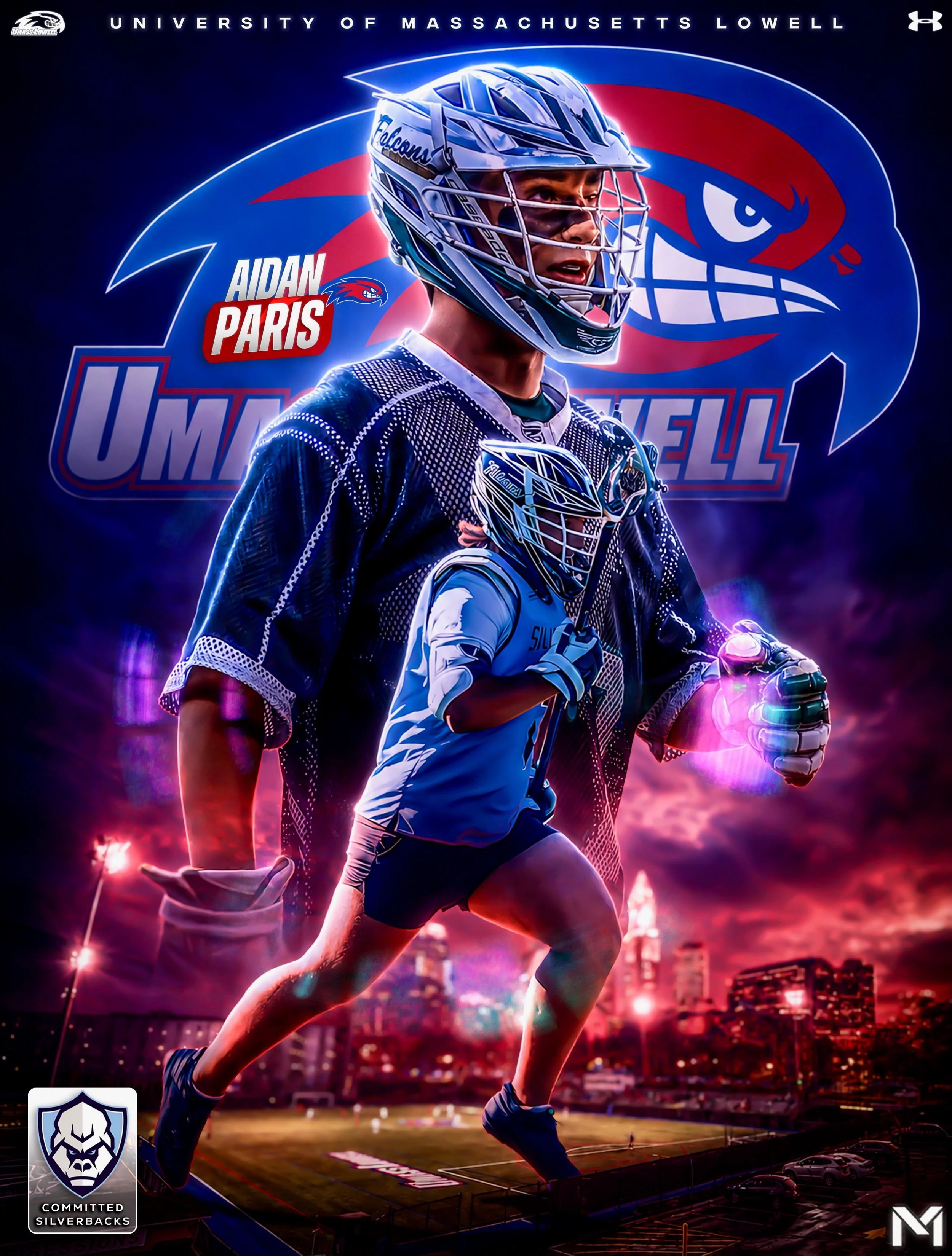 Congratulations to @aidanparis27 on his decision to continue his lacrosse career with @riverhawkmlax !

#GoBacks