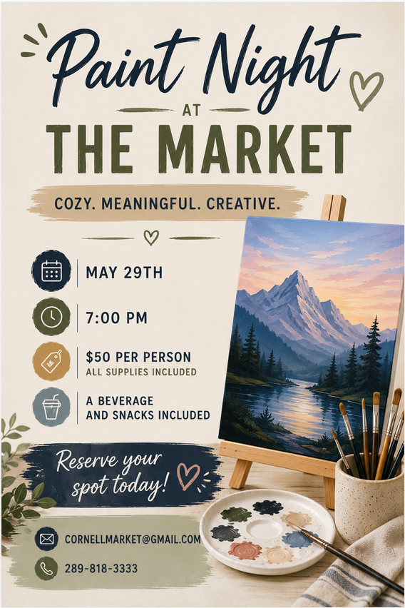 PAINT NIGHT AT THE MARKET