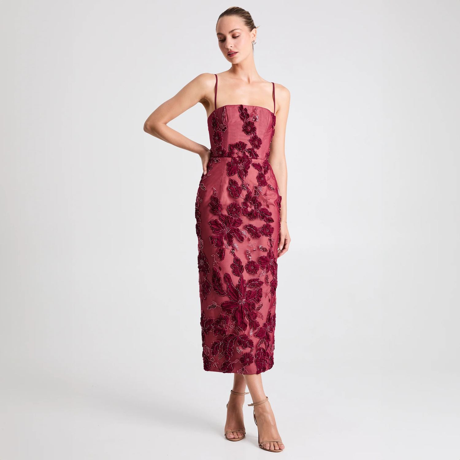 helsi pink floral dress Helsi Monique Mia Bella The Label