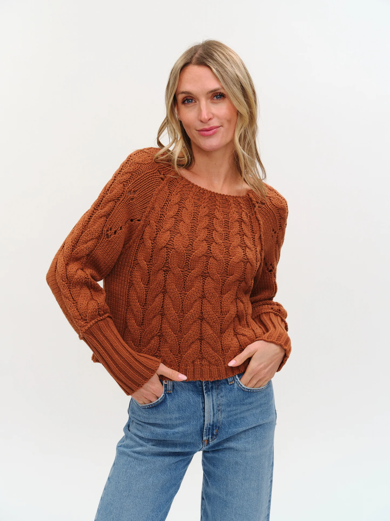 Alexa sweater - Rust Color