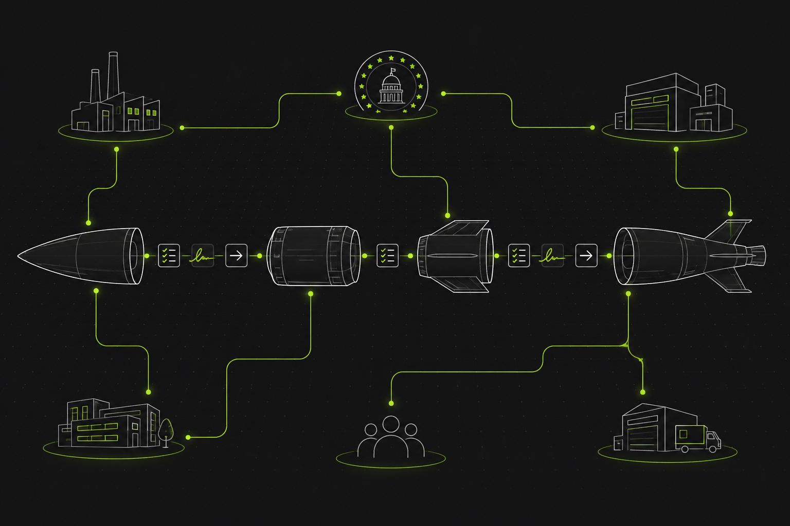 The Missile Manufacturing Bottleneck Isn't Steel or Propellant. It's Procedure Execution.