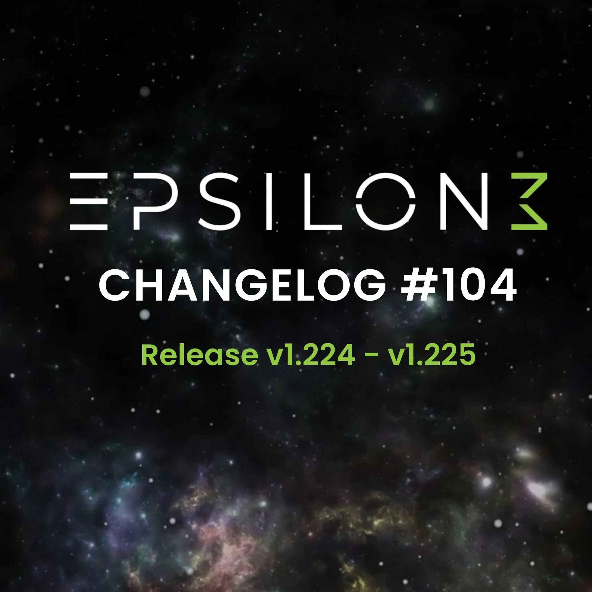 Epsilon3 Changelog #104 - Scan &amp; Move Inventory, Procedure Reviews and Work Orders