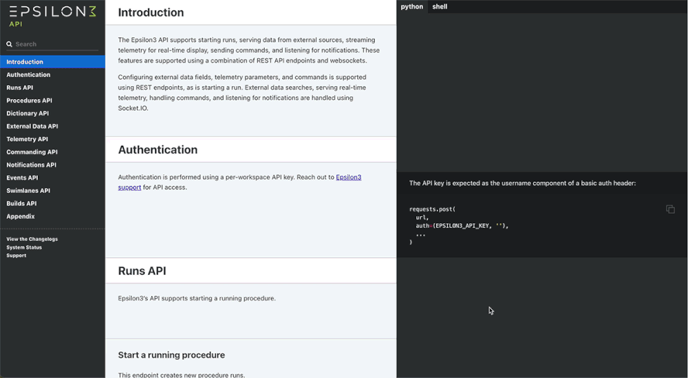 Epsilon3 - Advanced Software Integrations & APIs