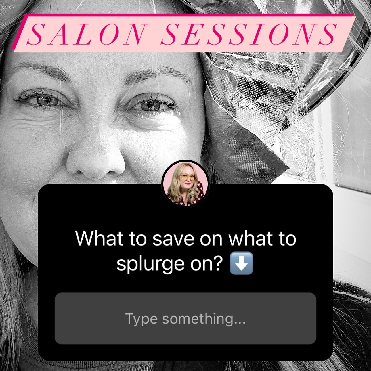 I&rsquo;ll be sitting in the chair for hours this afternoon so it&rsquo;s time for another SALON SESSIONS! 🧖🏼&zwj;♀️

(These are conversations I host up in stories where I pose a question or a topic and then post your answers anonymously. We let th