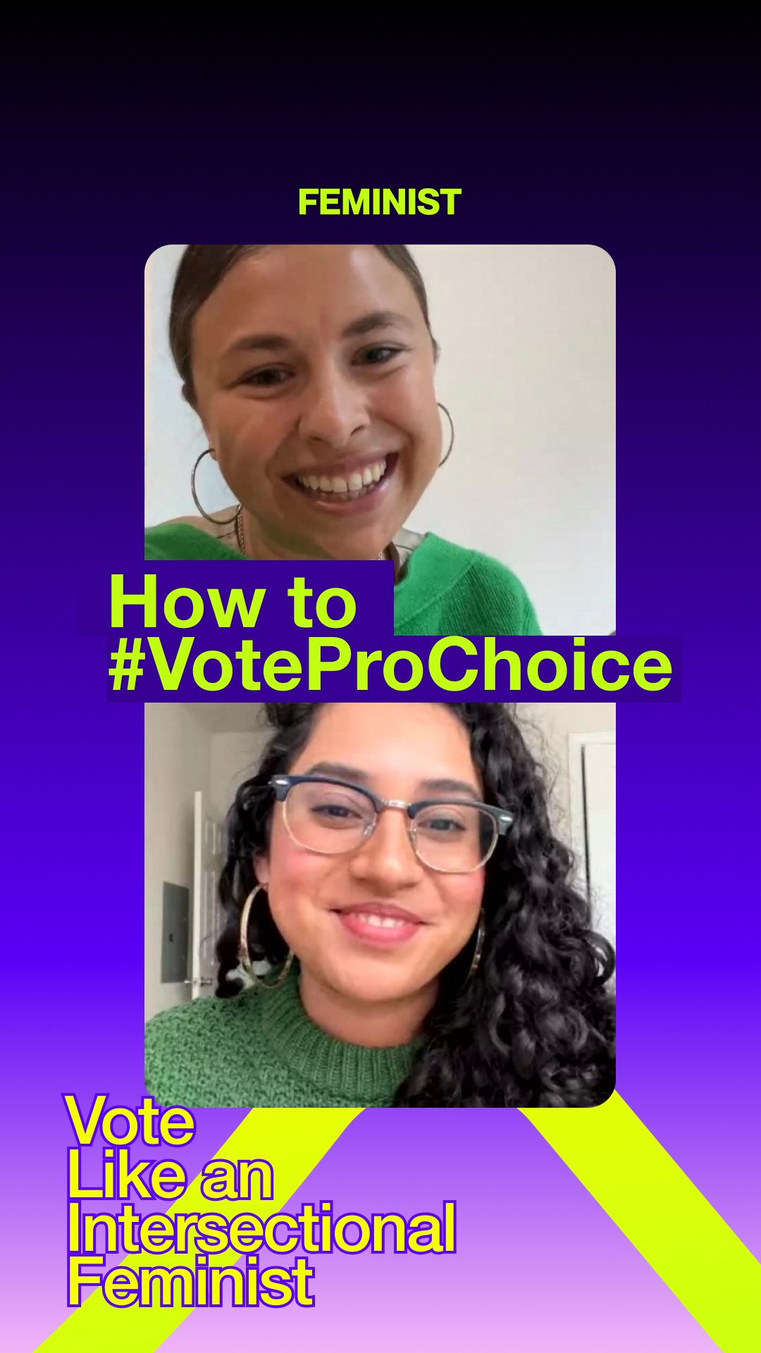 Vote Pro Choice x FEMINIST