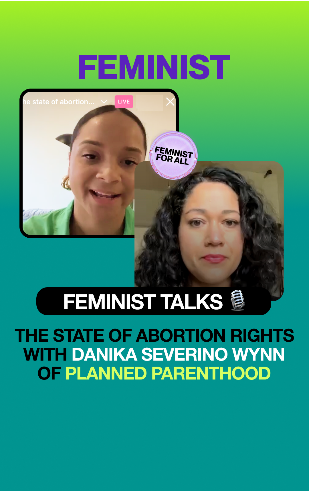 Planned Parenthood x FEMINIST