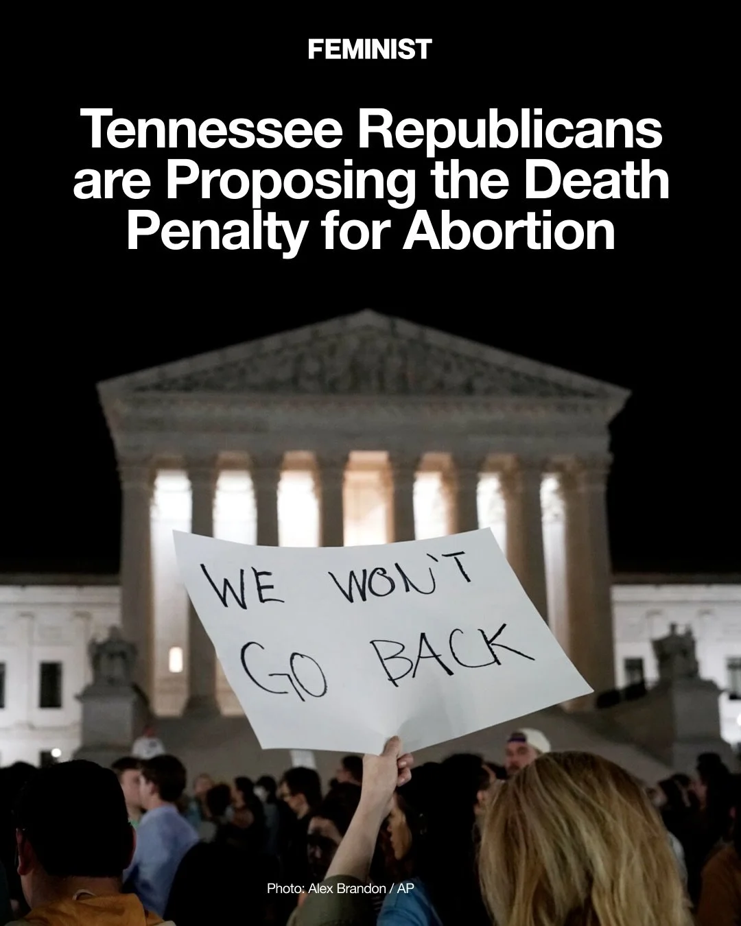 Republicans in Tennessee introduced a bill (House Bill 570) that would allow the death penalty for people who have an abortion.&nbsp;The bill was also due to be introduced in the Senate, but Sen. Mark Pody, who initially sponsored the bill, quickly c