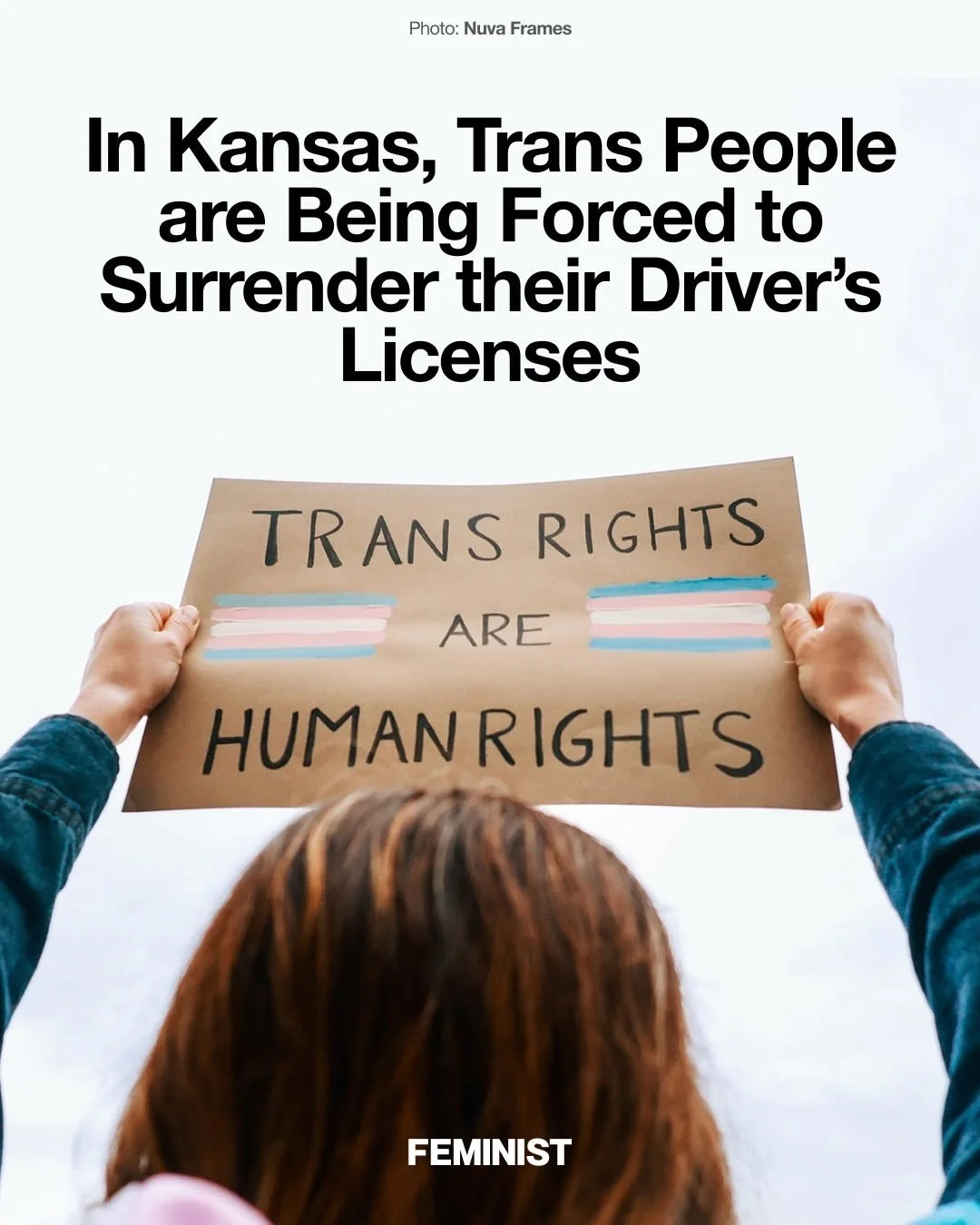 Kansas has ordered transgender residents to immediately surrender their driver&rsquo;s licenses under a new law requiring IDs to reflect sex assigned at birth.

🎞️ by @candy.courn on TikTok

Residents received letters informing them that House Subst