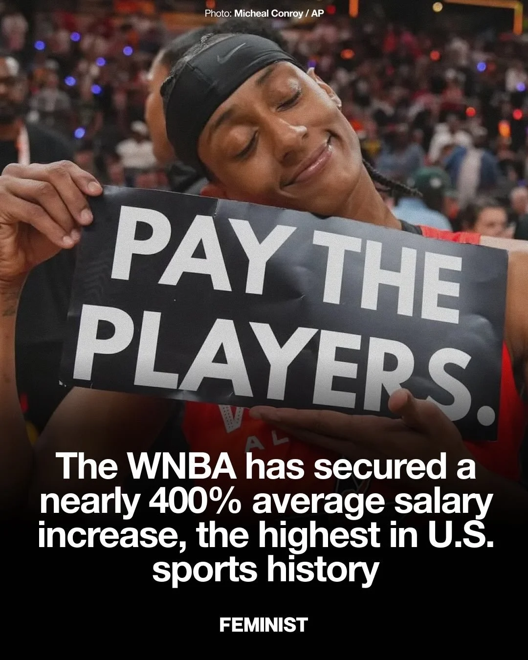 The WNBA has secured a nearly 400% average salary increase, the highest in U.S. sports history 🏀

The WNBA and its players&rsquo; union have reached a new collective bargaining agreement after 17 months of negotiations. Minimum salaries are jumping 
