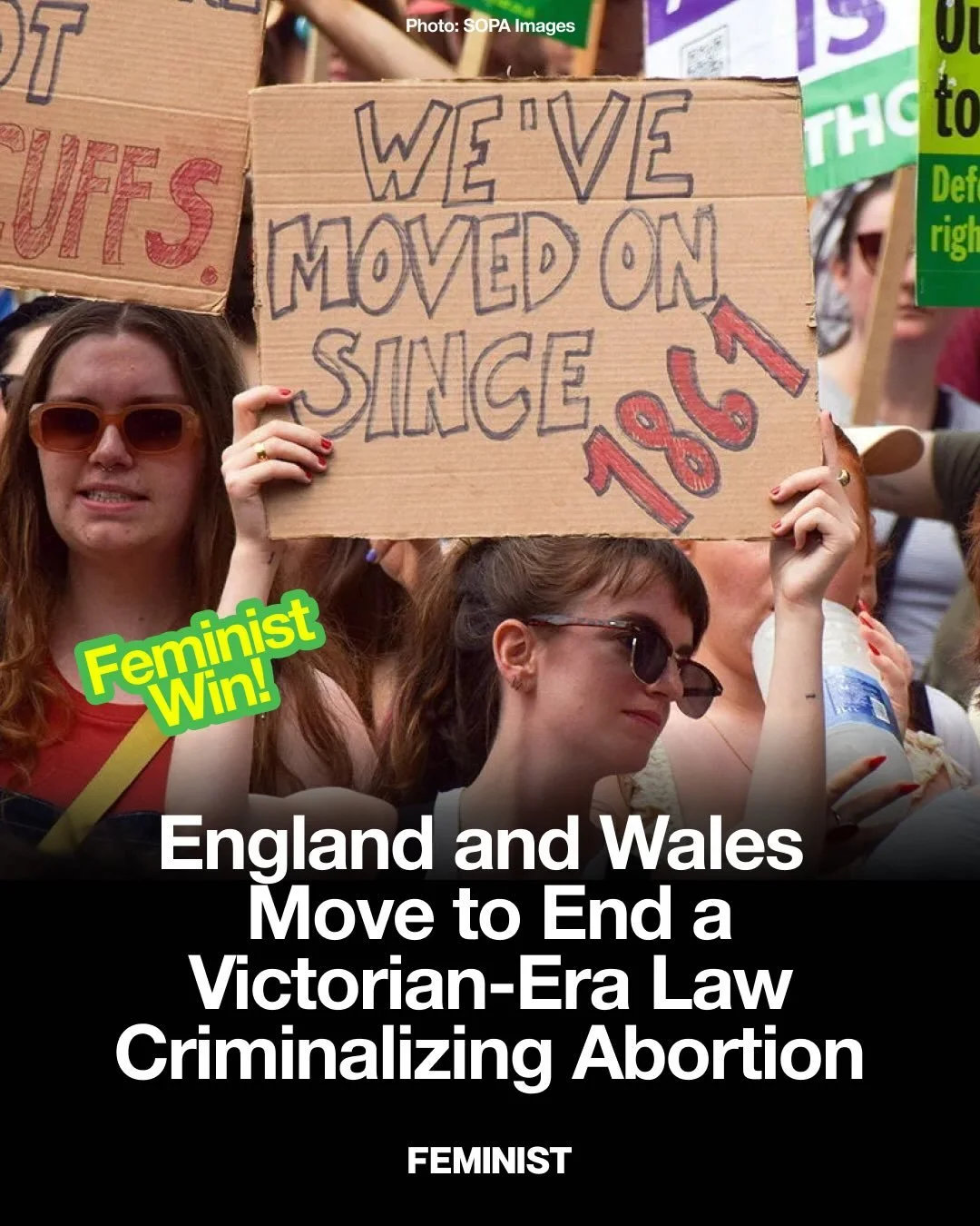 A historic vote in the House of Lords has moved England and Wales one step closer to removing abortion from criminal law.

While abortion has been legal in England and Wales under the 1967 Abortion Act, it still sits within criminal framework&mdash;m