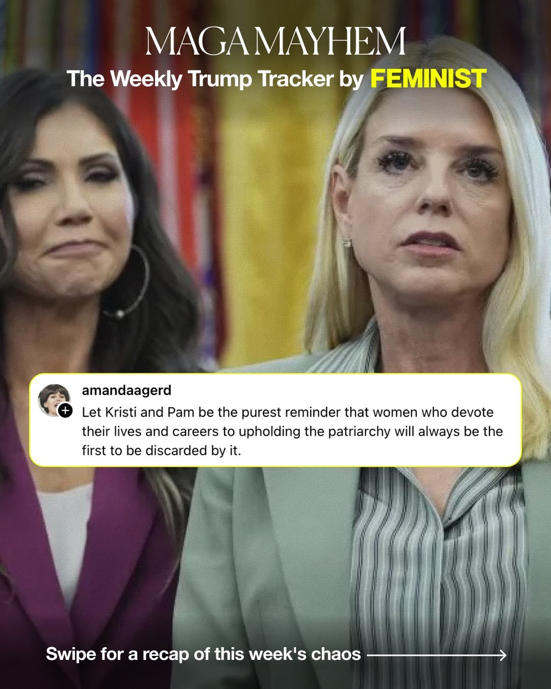 Here&rsquo;s what&rsquo;s happening this week in MAGA Mayhem&hellip; ⬇️&nbsp;🫠&nbsp;😡&nbsp;What else should our community be aware of? Let us know in the comments 💬

1️⃣&nbsp;Trump just added his signature to US currency
2️⃣&nbsp;SCOTUS ruled that