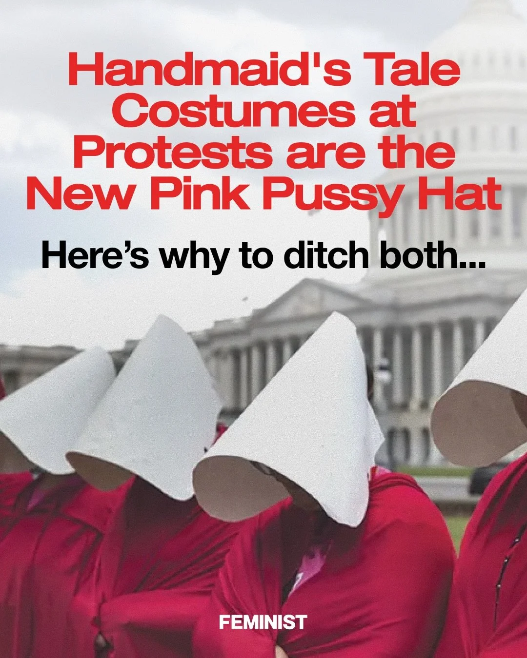 We understand the instinct to reach for The Handmaid&rsquo;s Tale to make sense of this moment. Art can help us name what feels impossible to grasp. But at FEMINIST, we&rsquo;re choosing to look elsewhere &mdash; because we don&rsquo;t need dystopian