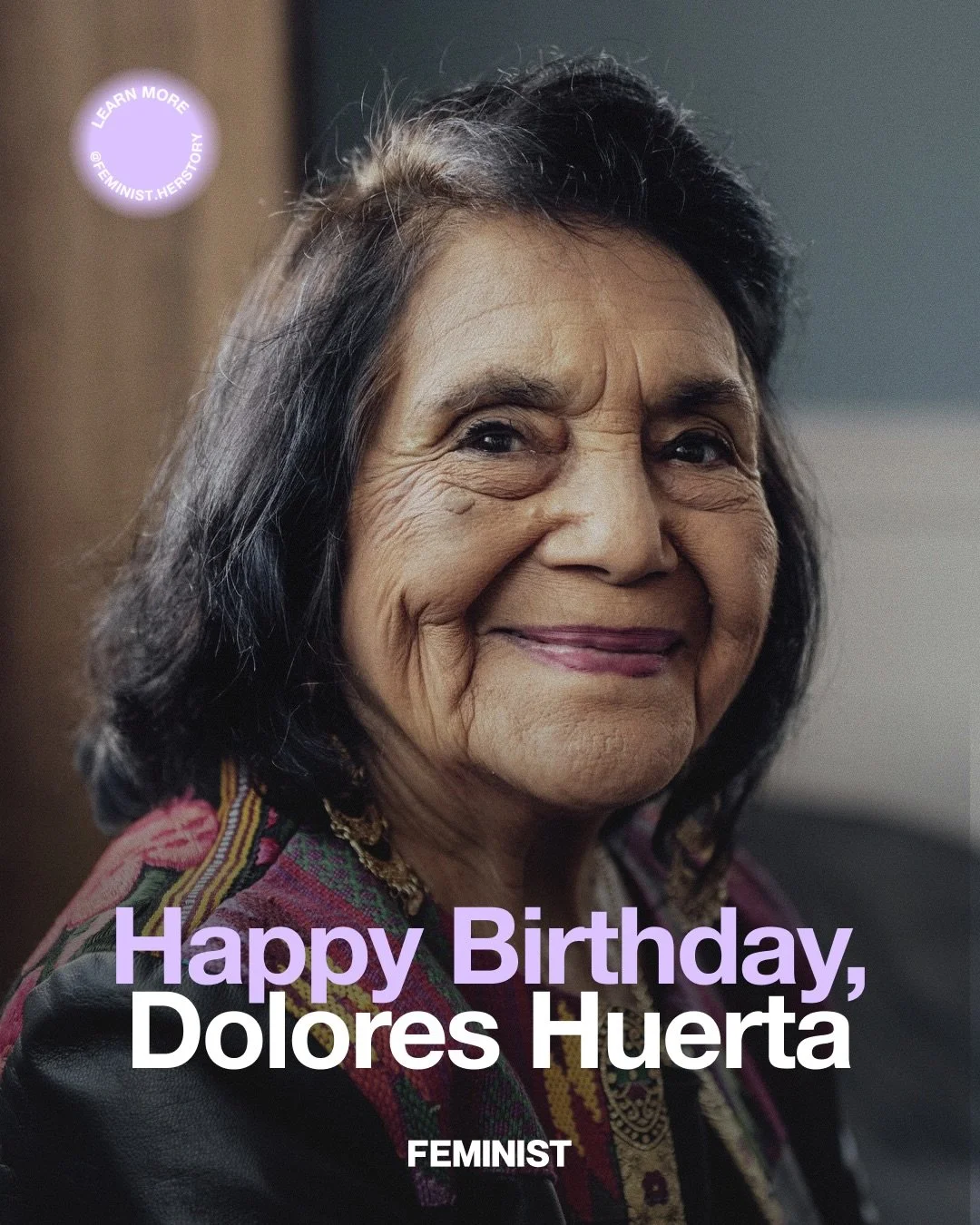 Dolores Clara Fern&aacute;ndez Huerta (b. 1930) was born in Dawson, New Mexico, the daughter of a farm worker, miner, and union activist who later served in the state legislature. After her parents&rsquo; divorce, she was raised in Stockton, Californ