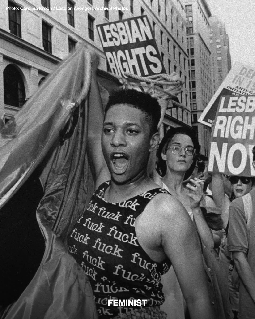 On April 26, 1993, the Lesbian Avengers, a dyke direct-action group, organized the first-ever Dyke March. Over 20,000 dykes marched across National Mall fighting to &ldquo;demand and ensure visibility and survival of lesbians everywhere.&rdquo;&nbsp;