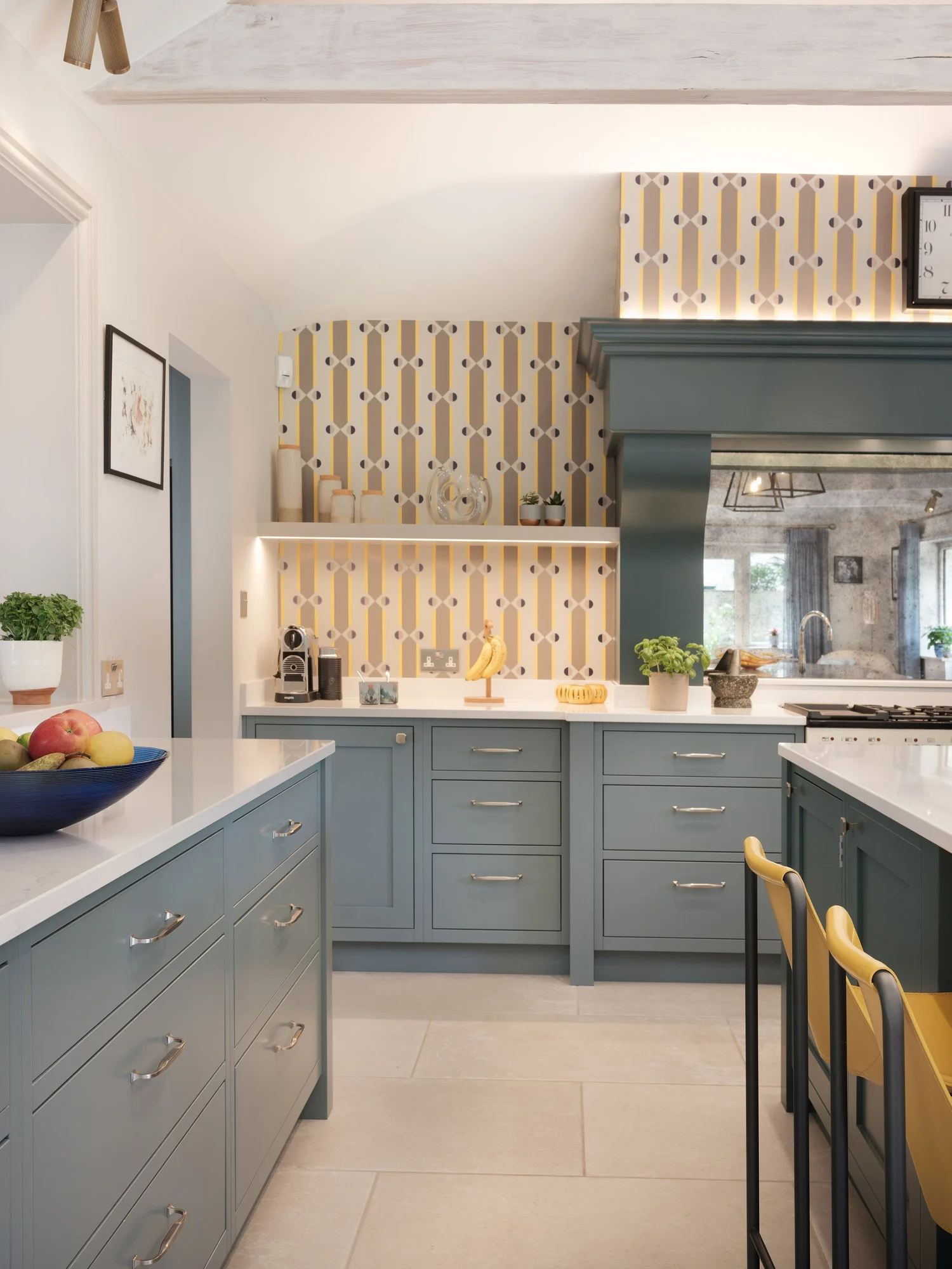Art Deco Kitchen Renovation in Farnham — Chisholm Design
