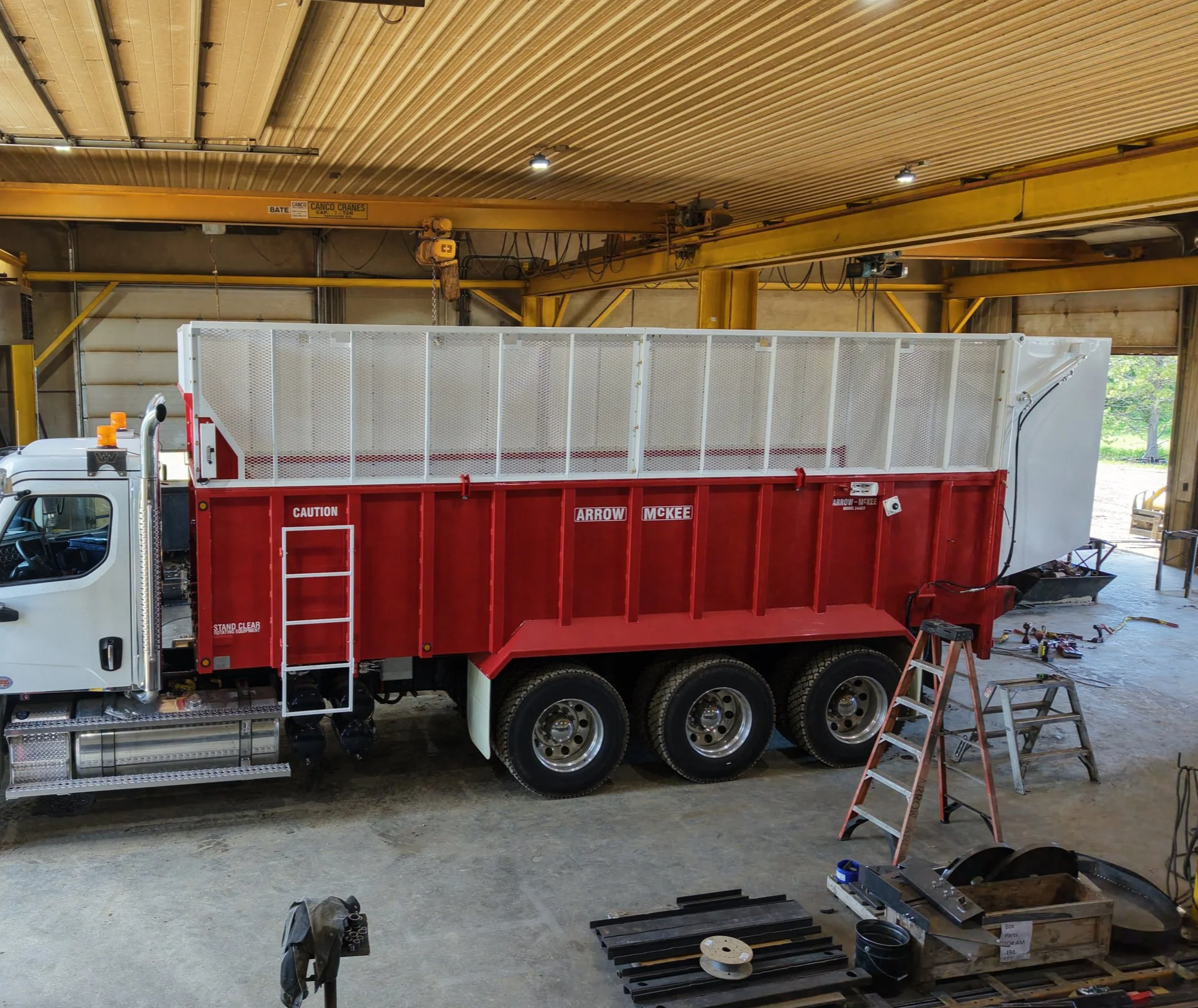 Manure Spreader ARROW McKEE Silage Extension