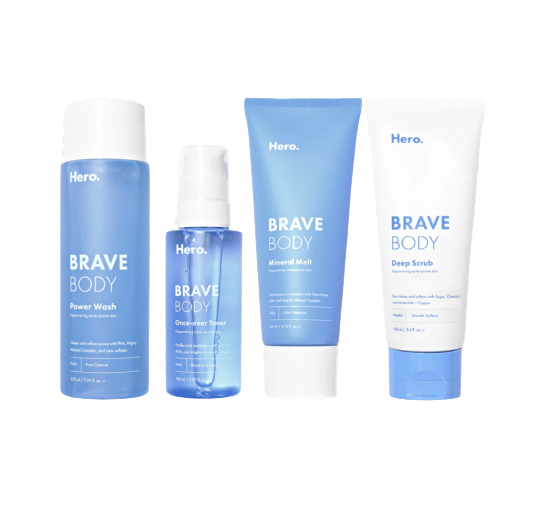 Hero Cosmetics Brave Body Collection