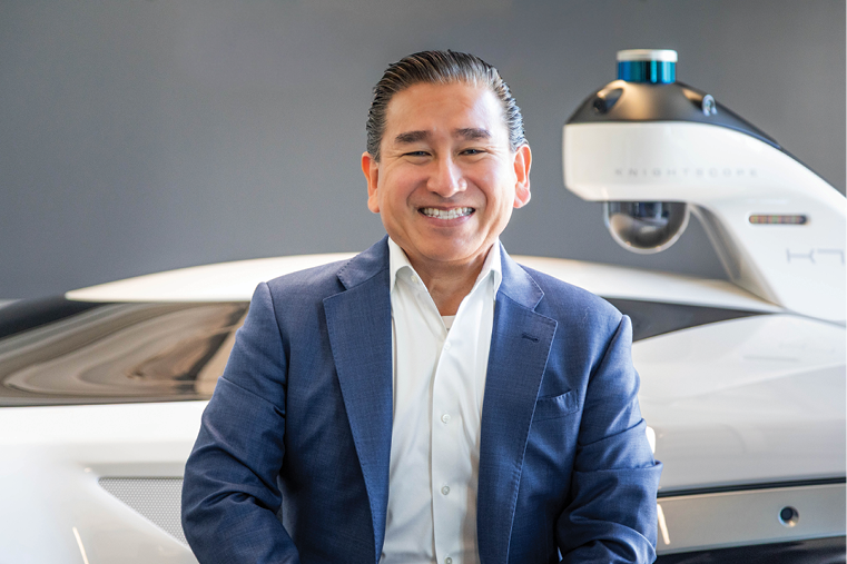 William Santana Li, Founder,  Chairman and CEO of Knightscope Inc.